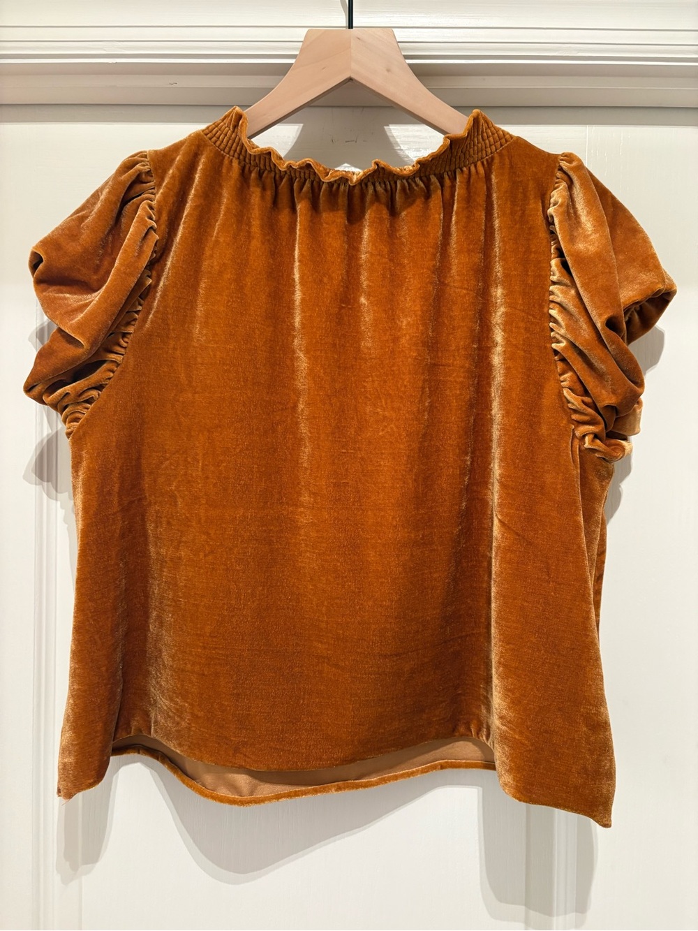 Women’s Free People Terese Velvet Top size M - Picture 8 of 8